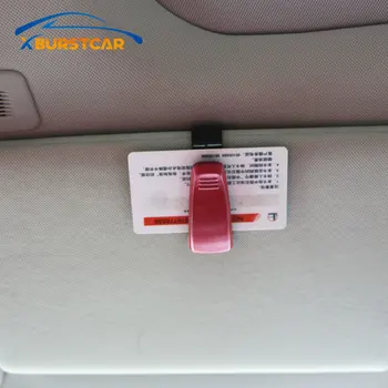 

ABS Auto Glasses Case Sunglasses Clip Car Accessories for Audi A1 A3 8P 8l 8v A4 B5 B6 B7 B8 A5 A6 C5 C6 4F 4B Q3 Q5 Q7 S3 S4 S5
