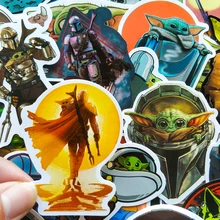 Special Price 50PCS Baby Yoda Stickers Toy Star Wars Stickers The Mandalorian Stickers for Laptop Skateboard Home Decoration Car Scooter Decal Special Price 50PCS Baby Yoda Stickers Toy Star Wars Stickers The Mandalorian Stickers for Laptop Skateboard Home Decoration Car Scooter Decal