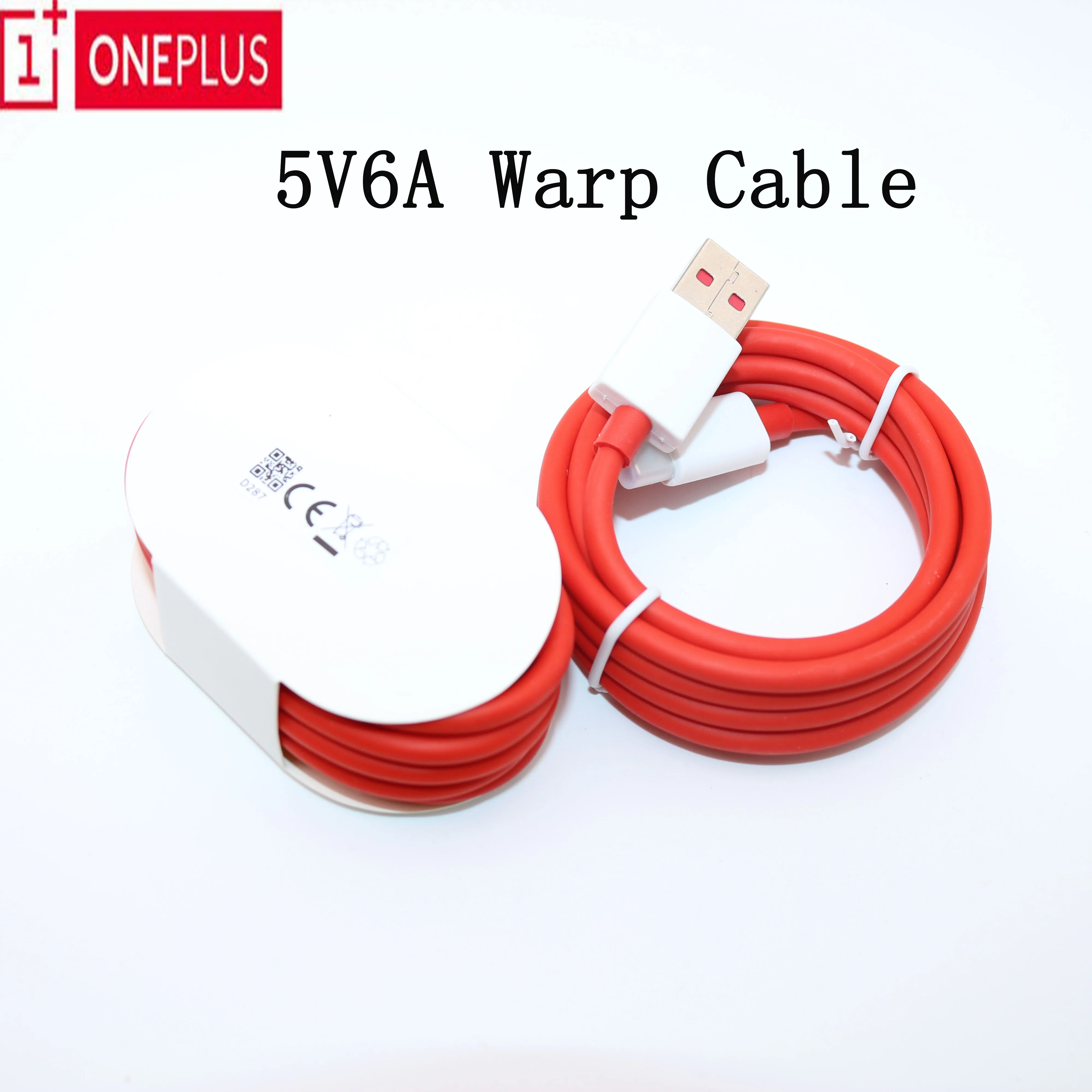 Oneplus 7 pro оригинальный варп Быстрый зарядный кабель 6A Dash usb type C для передачи данных