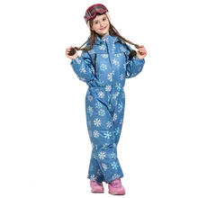 SAENSHING/Цельный Детский лыжный костюм Детский водонепроницаемый Зимний комплект для девочек и мальчиков, штаны Зимняя Лыжная куртка для сноуборда