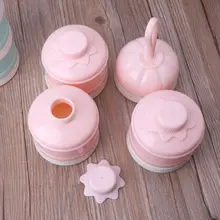 Детская коробка для сухого молока, коробка для хранения еды, коробка для закусок, 3 слоя, контейнер для сухого молока 72XC