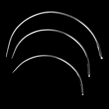 

Leather Sewing Tool, 3 Pieces Curved Neddle Craft Hand stitch for DIY Tool
