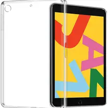 Case for iPad 7 10.2 Shockproof Silicon TPU Gel Transparent Case for New Apple iPad 10.2 Tablet Funda Capa Case Cover