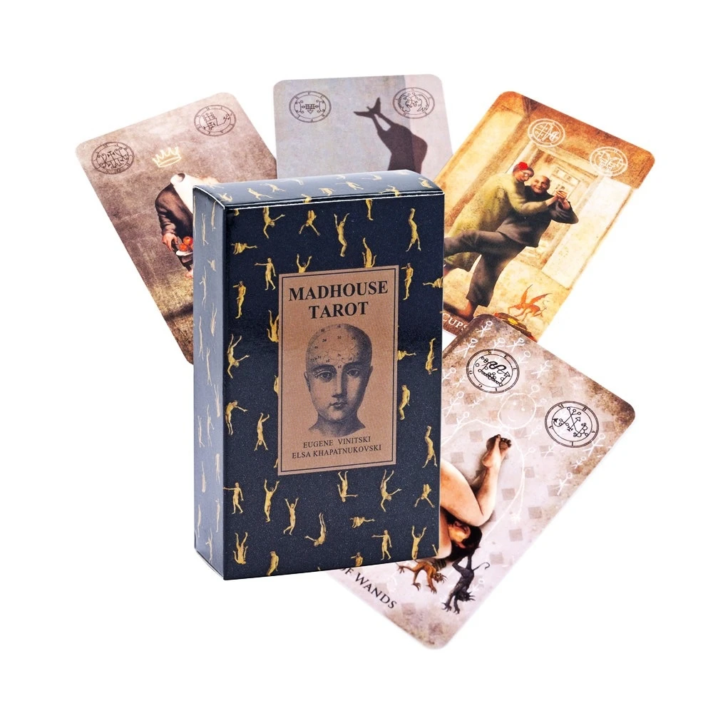 

New Tarot Madhouse Tarot Tarot Card Tarot Deck Oracle Card Tarot Cards Card Game Tarot Deck Board Game for Adult