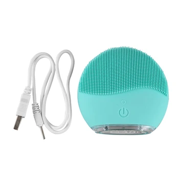 

Waterproof Electric Face Cleanser 6000 RPM Silicone Facial Brush Massager Remove Skin Blackhead Acne Pore Beauty Tool