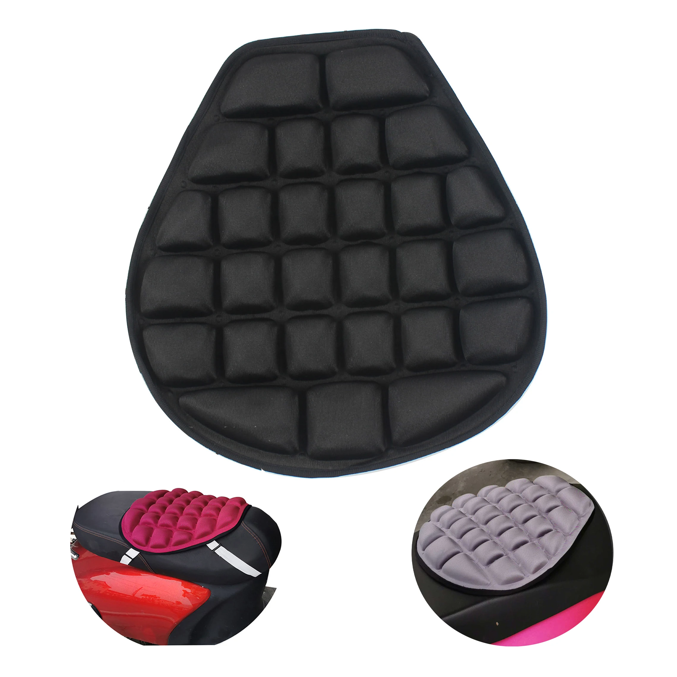 Motorcycle Seat Cover Cool Seat Cover Seat Protector Cushion 3D Mesh