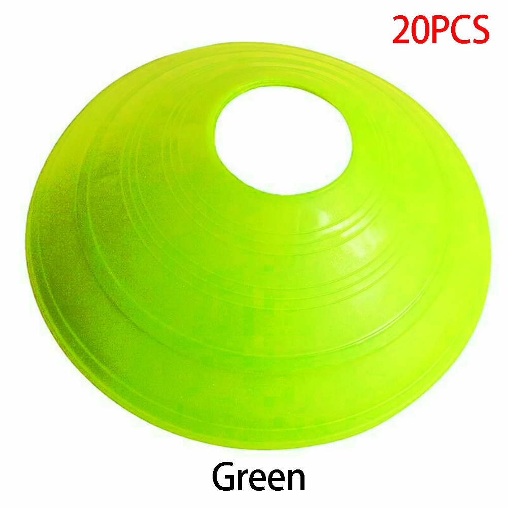Agility Cône Set Sports Field marquage Football Soccer Training Gym 20 Pièce