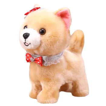 

Talking Dog Toys Interactive Educational Toy for Baby Cute Plush Electronic Pet Walk Bark Robot Dog with Leash Kids Birthday Gi