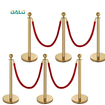 

Queuing rope party barrier isolation belt hotel post office shopping mall isolation isolation barrier queue pole