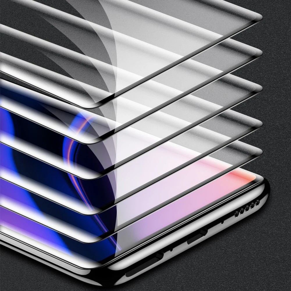 3D полное изогнутое стекло защитная пленка для OnePlus 7 Pro Полное покрытие HD