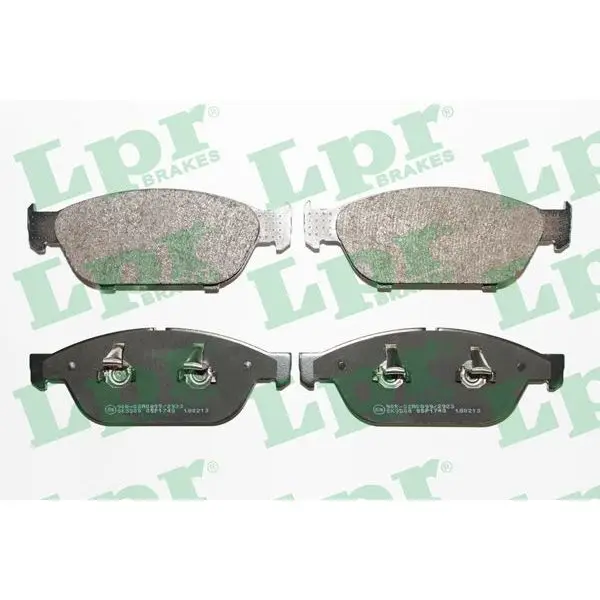 Колодки тормозные AUDI A8 3.0-4.2(1LL) 09- передние LPR 05P1743