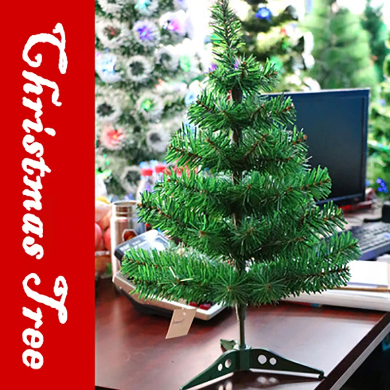 60CM Encryption Green Tree Decor Mini Artificial Christmas Tree Decorations Family Christmas Decoration Home Decor Party