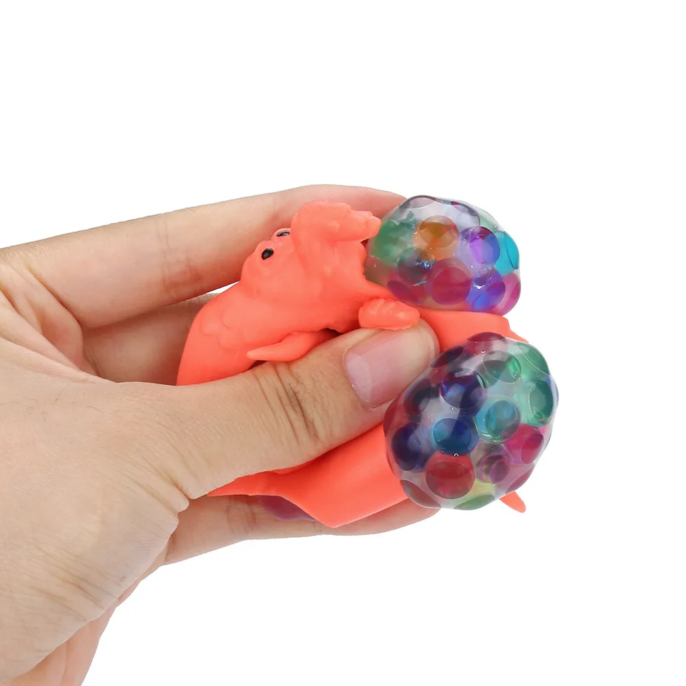 Мягкие игрушки Интеллект игрушка для малышей Crazy паук сетка Виноградный Шар успокаивающий, для сжимания стресс развивающая игрушка 8,20