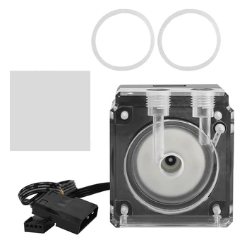 

800L/H Integrated Water Cooling Mute Pump LCD Temperature Display Computer Water Cooling Accessories Support PWM Speed Control