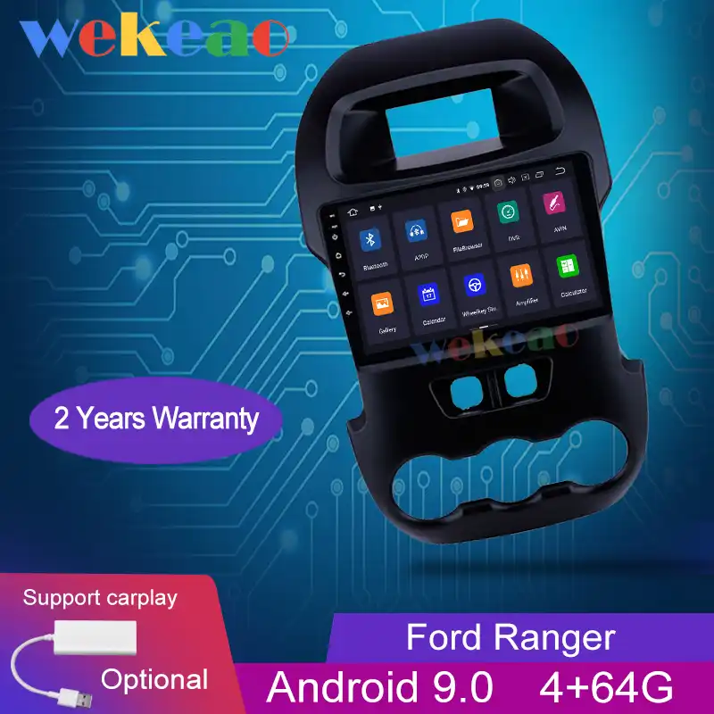 Wekeao Touch Screen 9 1 Din Android 9 0 Car Radio Automotivo For Ford Ranger F250 Car Dvd Player Auto Gps Navigation 11 15 Car Multimedia Player Aliexpress