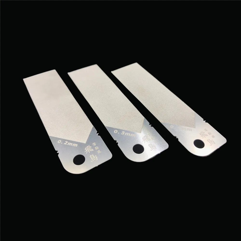 

Stainless Steel Washable Sanding Board Model Grinding File Stick Model Building Tools
