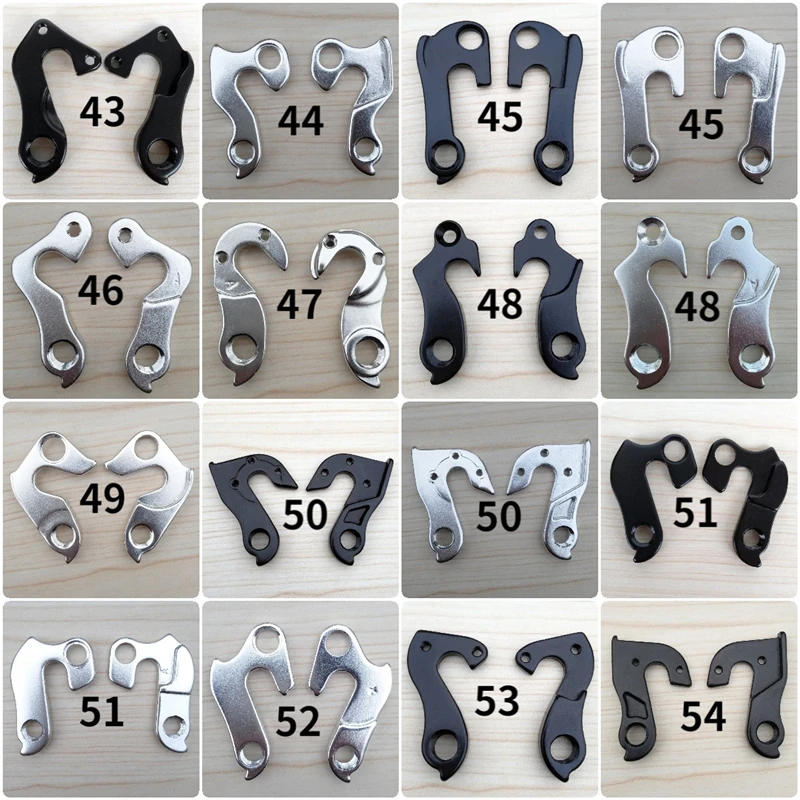 1Pc Parti Di Biciclette Mech Dropout Per Scott Giant Turtle Orbea Pinarello Deragliatore Appendiabiti Trek Cube Carbon Frame Numero 1-11