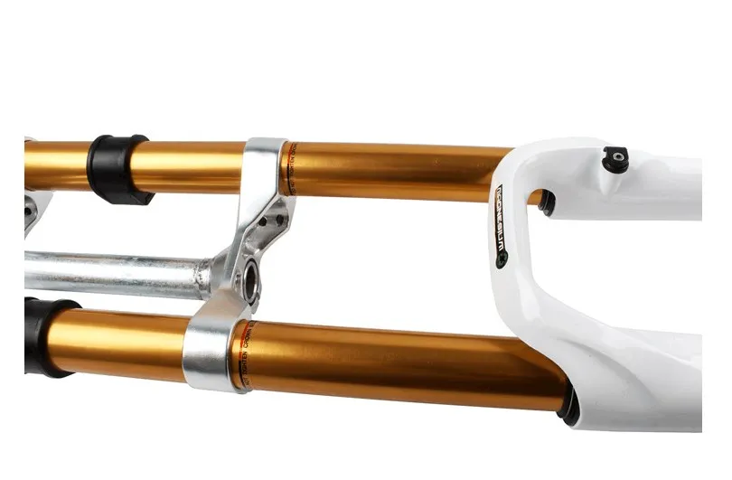Зум MTB вилка 2" плечи 20 мм наклонная вилка Горные DH Горные велосипедная передняя вилка с амортизацией