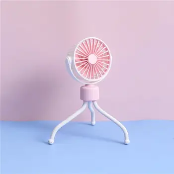 

USB Rechargeable Fan with Flexible Tripod for Baby Stroller Camping Tent Beach 27RB
