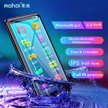 Mahdi M9 MP4 плеер Bluetooth 5,0 сенсорный экран 3,5 дюймов HD HIFI 8 Гб музыкальный MP4 плеер поддержка видеокарты с динамиком