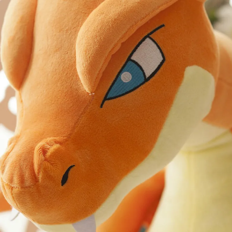 TAKARA TOMY Pokemon 70cm Original Super Cool Charizard Plush Toy Anime Dinosaur Doll Gift of Dreams for Boy Hobby Collectible