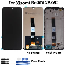 Tested For Xiaomi Redmi 9A LCD Display Screen Touch Screen Digitizer Repair Parts For Redmi 9C Screen LCD Display Free Tools