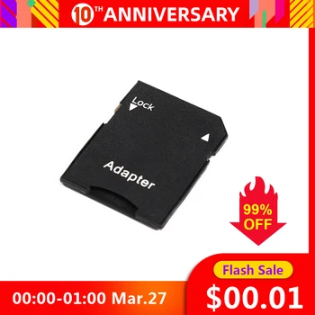 

Flash Sale! TF Card to SD Memory Card Adapter Converter Card Reader for Adapter TF Card Cover
