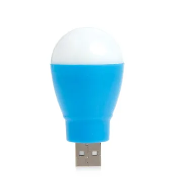 

New DC Portable 5V 5W LED USB White Light Bulb Lamp For Laptop Computer Reading