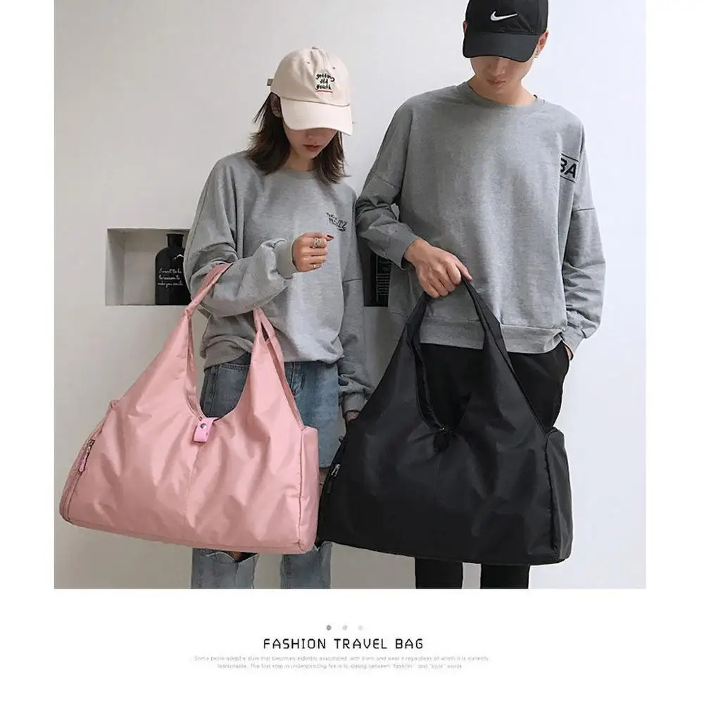 New Mini Simple Solid Shoe Position Dry Wet Separation Yoga Fitness Bag Large Capacity Sport Bags High Quality Popular Hot Sales