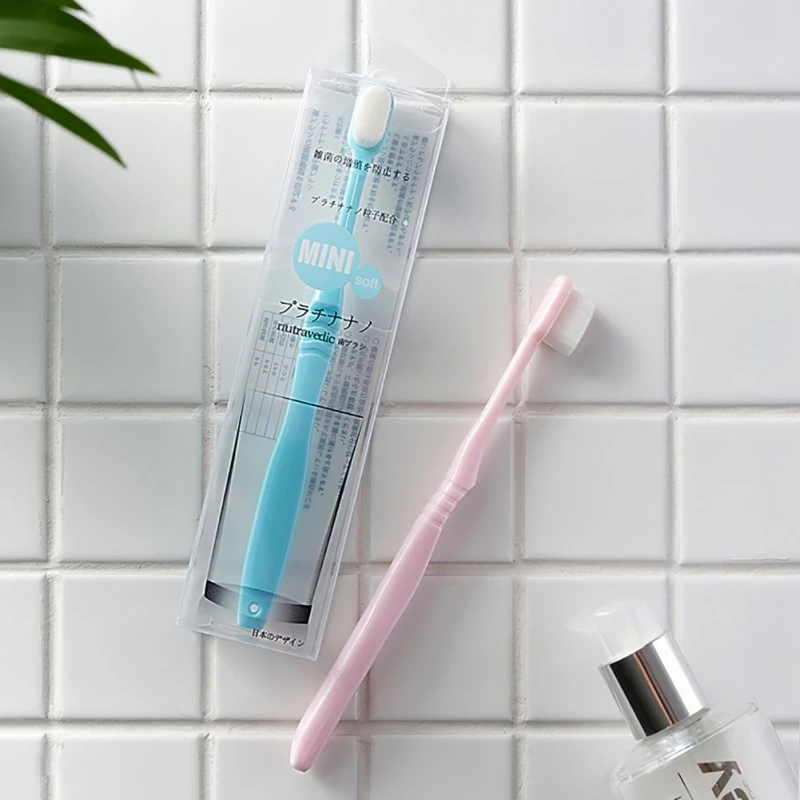 

Brushes Micro-nano Toothbrush Professional Super Soft Toothbrush Soft-Bristle Toothbrush Tooth Brush Non-slip Handle Toothbrush