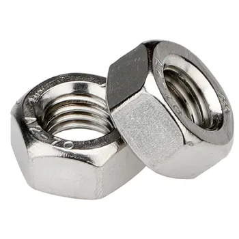 

304 Stainless Steel Hexagon Nut Daquan M1.6-M3M4M5M6M8-M33 Bolt Nuts Screw Cap
