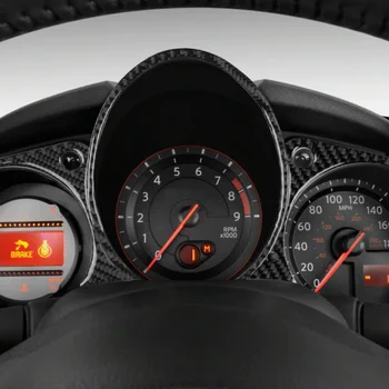 

For Nissan 370Z 2009-20 Carbon Fiber Cover Carbon Fiber Interior Instrument Panel Trim