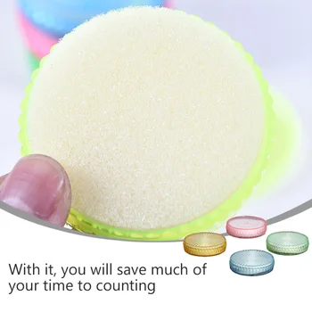 

8PCS Finger Wet Sponge Counting Wet Hand Machine Counting Sponge