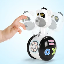 Детские игрушки электронные Мультяшные коровы Зебра неваляшка ABS куклы детские игрушки милые погремушки история чтения новорожденных 3-12 месяцев ранняя игрушка