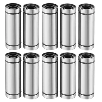 

10Pcs/Lot Linear Ball Bearings LM12LUU 12MM Part Bush Bushing 3D Printers Parts Aluminum Accessories
