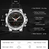 NAVIFORCE-montre-bracelet de Sport étanche pour hommes, de luxe, chronographe numérique, horloge à Quartz, militaire ► Photo 3/6