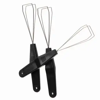 

100 pcs Simple Keyboard Key Keycap Puller Remover With Unloading Steel Cleaning Tool Keycap Starter Keyboard Cleaning Aid