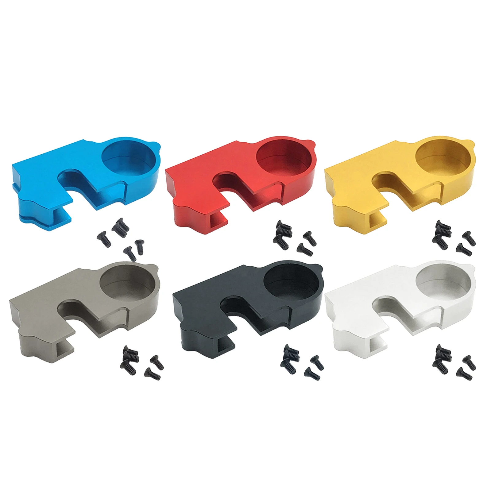 

Metal Reduction Gear Upper Lower Dusproof Covers for WLtoys 1/14 1/12 124018
