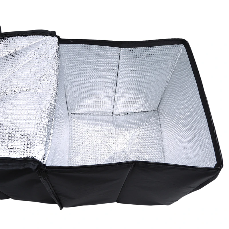 Folding Car Trunk Storage Bag Oxford Cloth Car Trunk Tidy Bag Organizer Storage Box With Cooler Bag Sundries Pouch