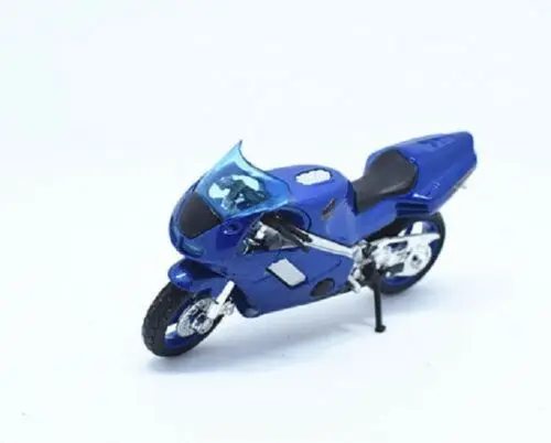 Welly 1:18 Honda NR синий мотоцикл велосипед литья под давлением модель игрушки в коробке