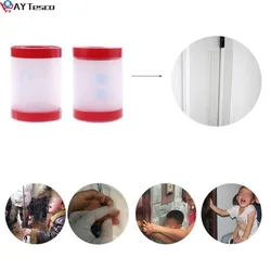 Protection de charnière de porte transparente, protection de pincement des doigts, sécurité de bébé pour l'arrière de la porte, sécurité des enfants à l'école maternelle à la maison 
