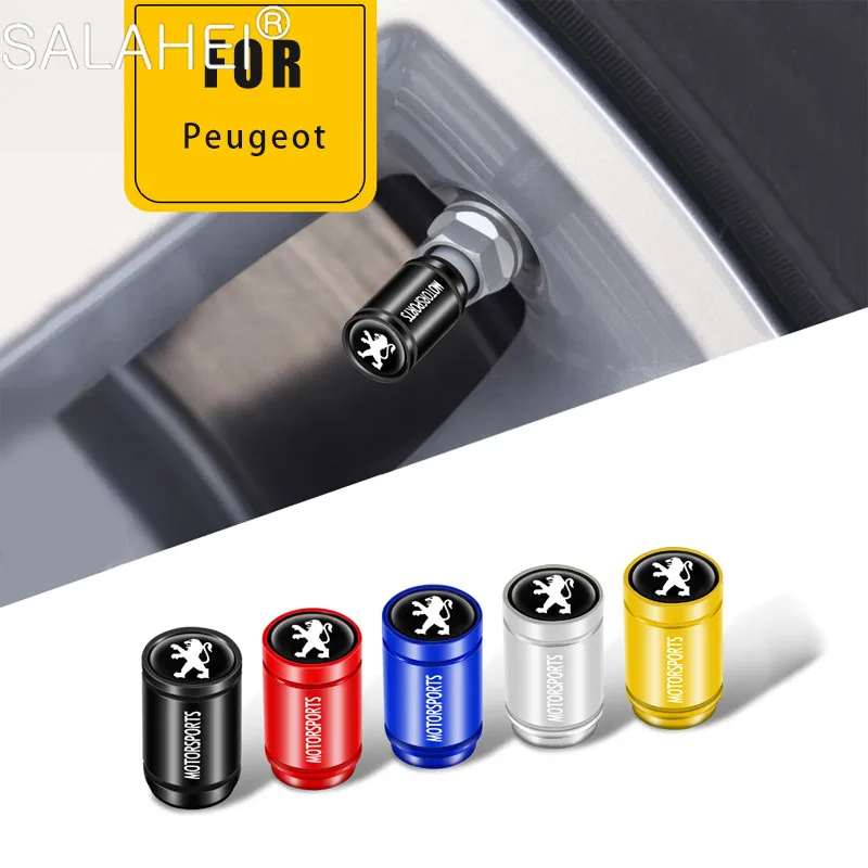 Колеса автомобиля Шины Клапан Кепки пылезащитный колпачок для шины Peugeot 207 307 107 407