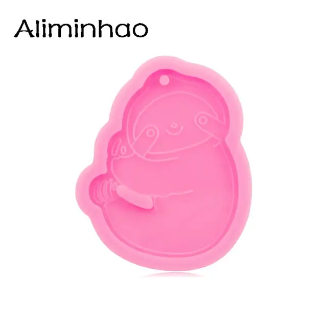 Dy1081 Fényes Lassú Baba Szilikon Gyanta Öntőformák, Epoxi Művészetével Készített Diy, Fondant Sütemény Csokoládé -Paszta Kézműves Formák - Image 6