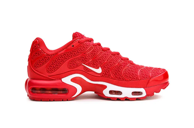 NIKE AIR MAX PLUS TN дышащая Спортивная обувь для мужчин на шнуровке на платформе из материала KPU для тенниса 40-45