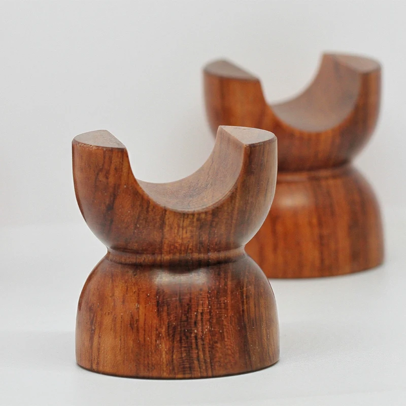 Hifi Áudio Rosewood Isolamento Fio Suporte Cabo de Suporte Cabo Speaker Stand Titular Agudos Isolamento Amortecedor pé Pads