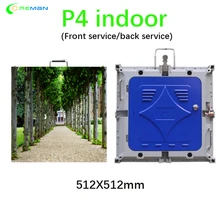 Переднее обслуживание задней части Аренда СВЕТОДИОДНЫХ панелей smd 512x512 p4 цифровыми дисплеями 16/9 соотношение видеостены светодиодный экран P5 P6 P8 P10