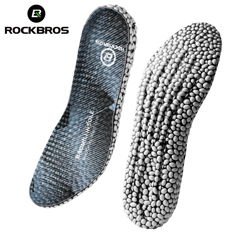 ROCKBROS Memory Foam Insoles Breathable Cushion Running Support Insert For Feet Man Women Orthotic 1 Pair shoe insoles sport insoles orthopedic insoles sport orthopedic insoles sports insoles