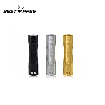 

Skyline M6 Mech Mod fit 18650 Battery R 22mm Battery Body E Cigarettes Manhattan Brass Mechanical mod vs Sob Copper mech Mod Kit