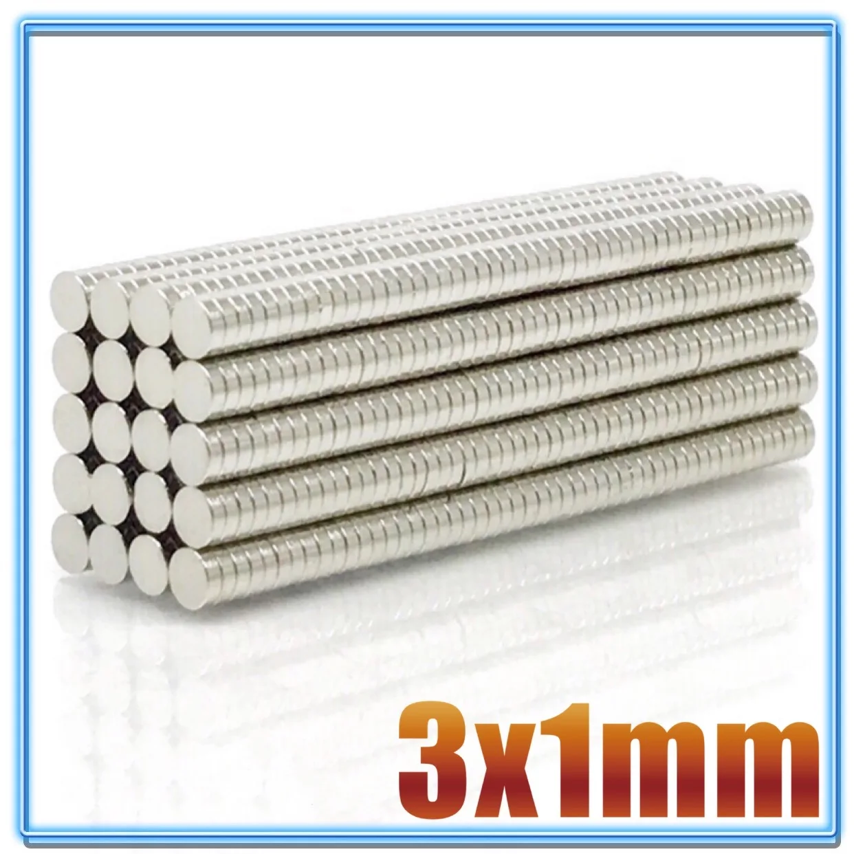 100 pz 3x1 Mini piccoli magneti rotondi 3mm * 1mm magnete al neodimio diametro 3x1mm permanente NdFeB magneti potenti Super potenti 3*1mm