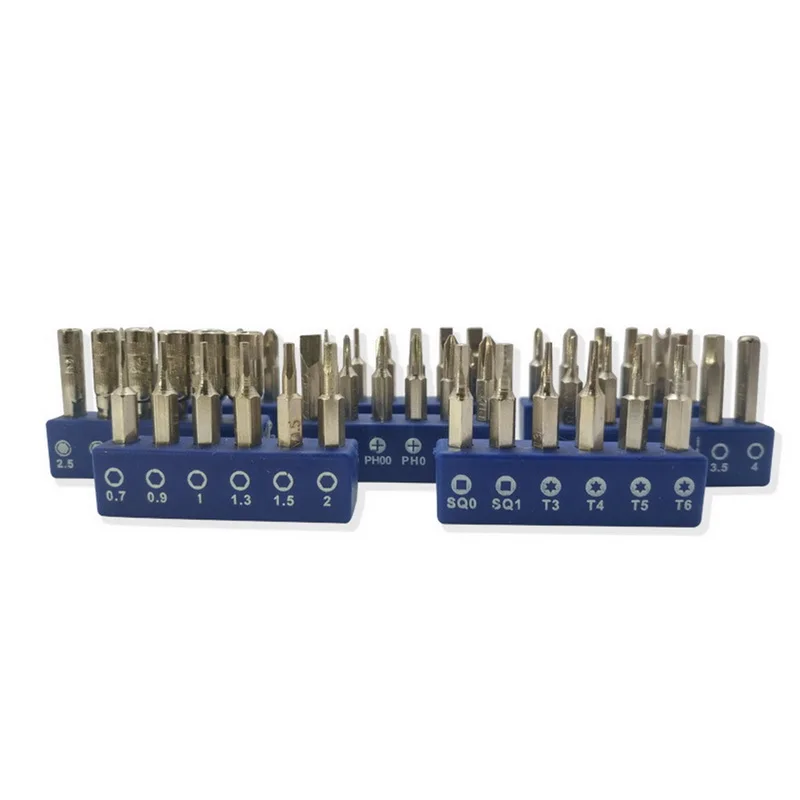 58 in 1 Precision Screwdriver Set with 54 Driver Kits Flexible Shaft for for Fixing Computer/Smart phone/Laptops New